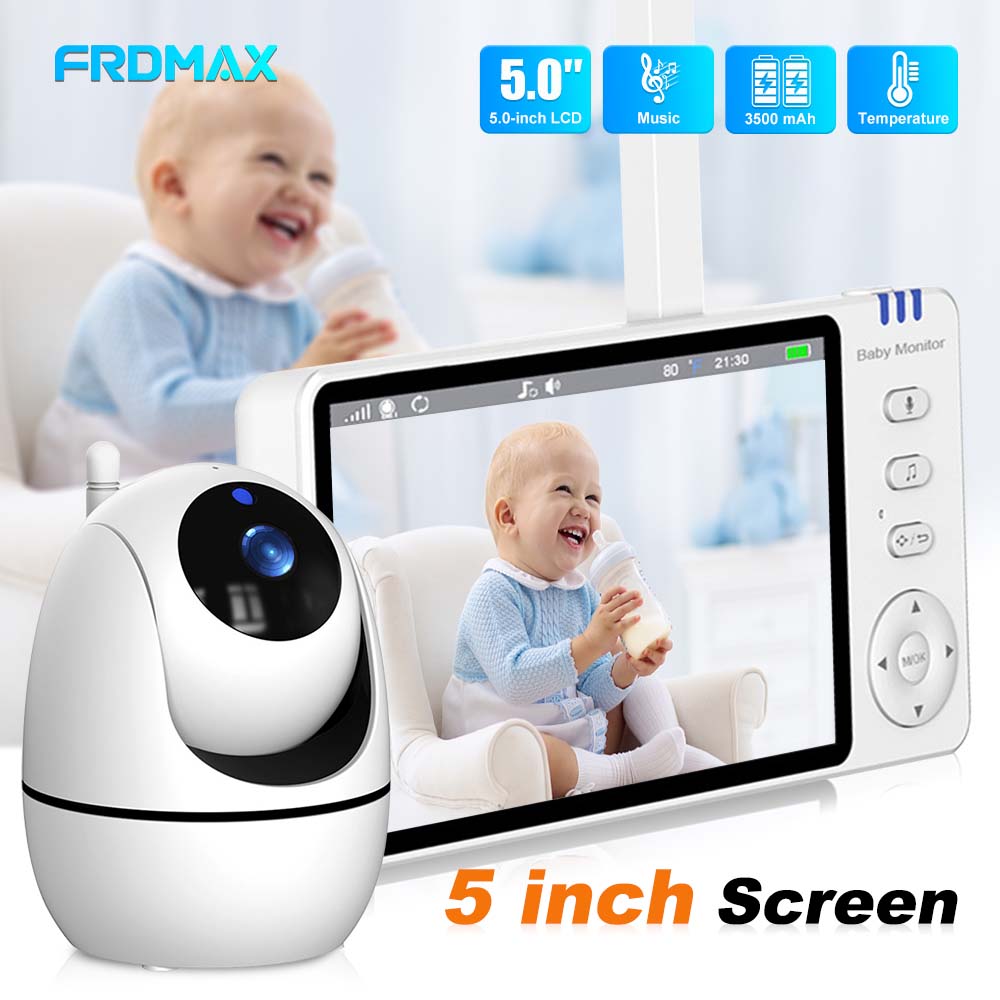 Audio Music Kids - Video Baby Monitor da 5 pollici,