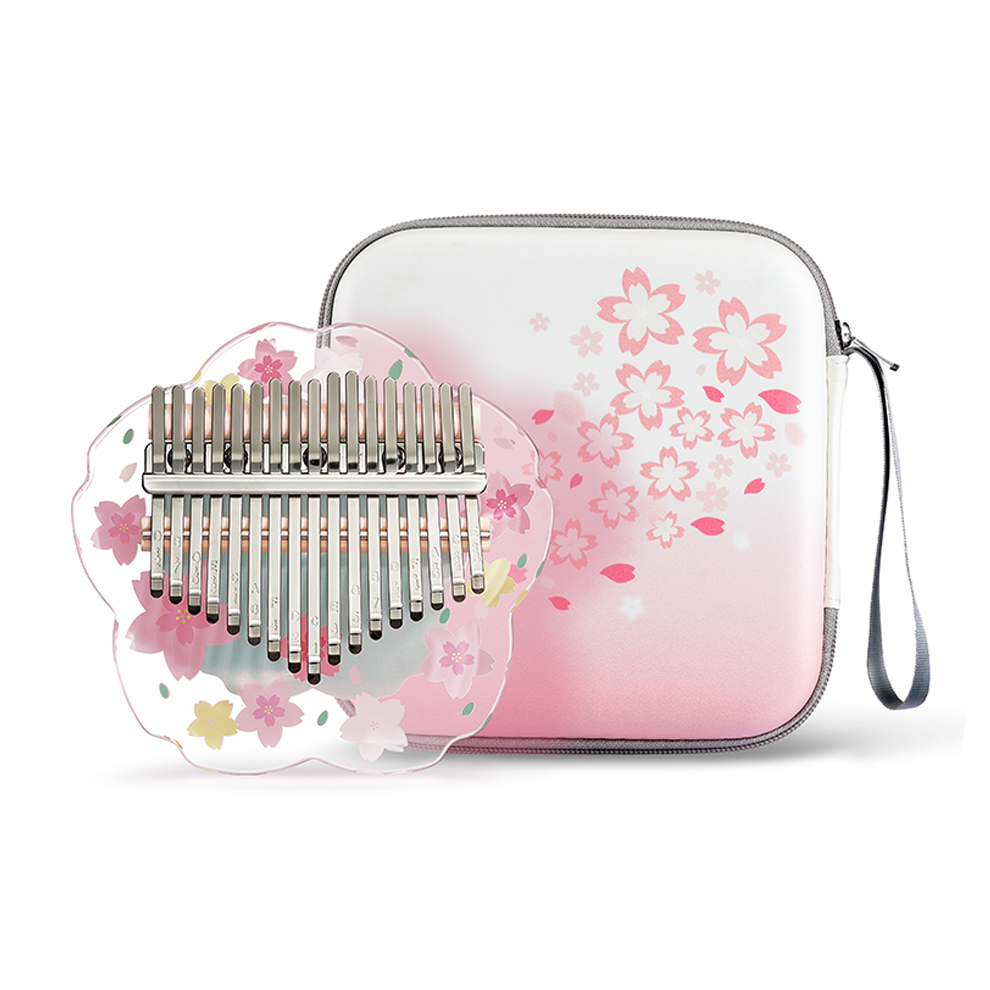 Kalimba Thumb Piano - Hluru Kalimba 21 tasti con custodia