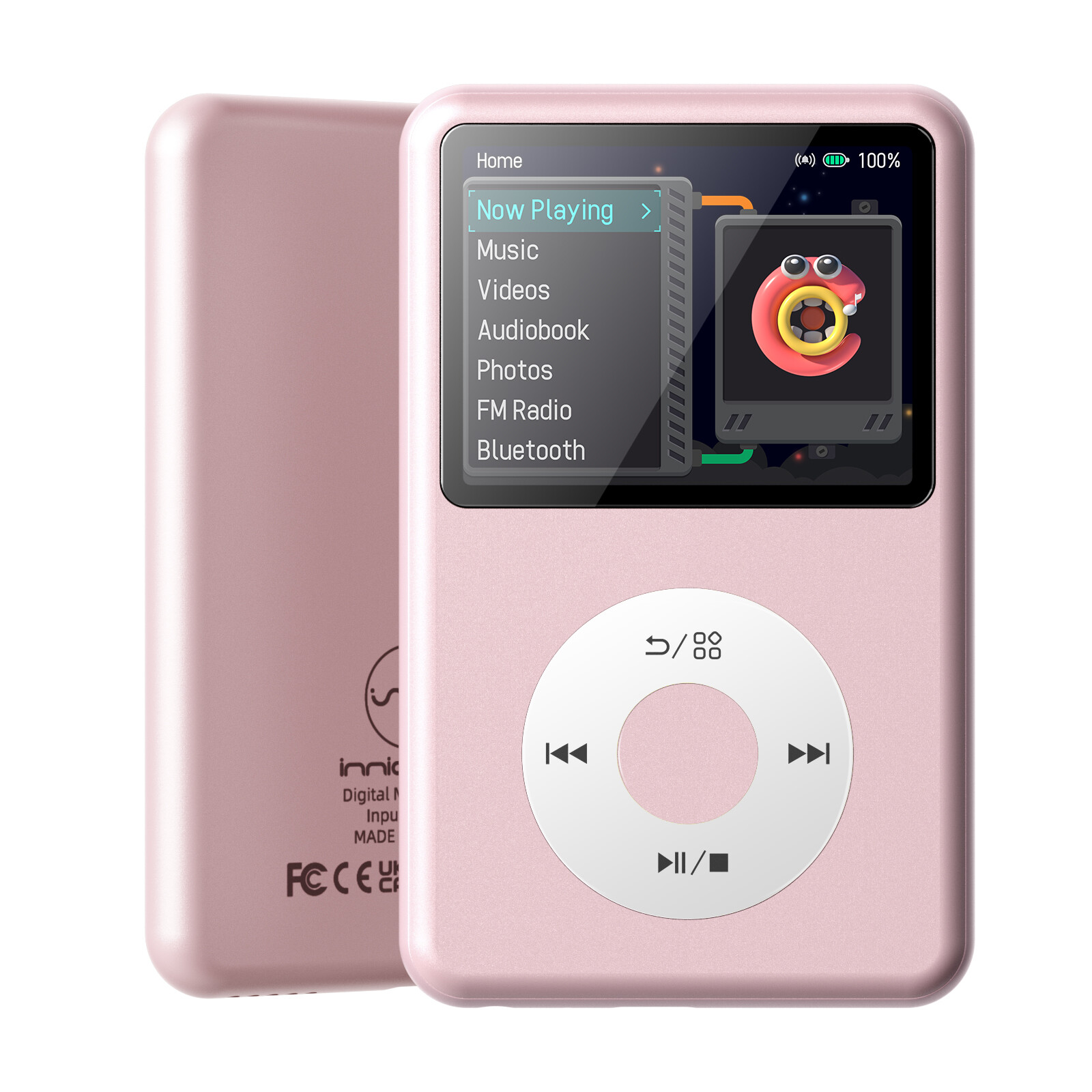 Audio Music Kids - Lettore musicale MP3 con Bluetooth, video,