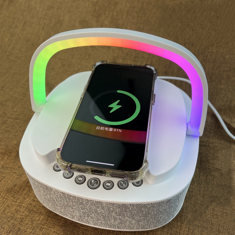 Audio Music Kids - Altoparlante Portatile con Ricarica Wireless, Bluetooth