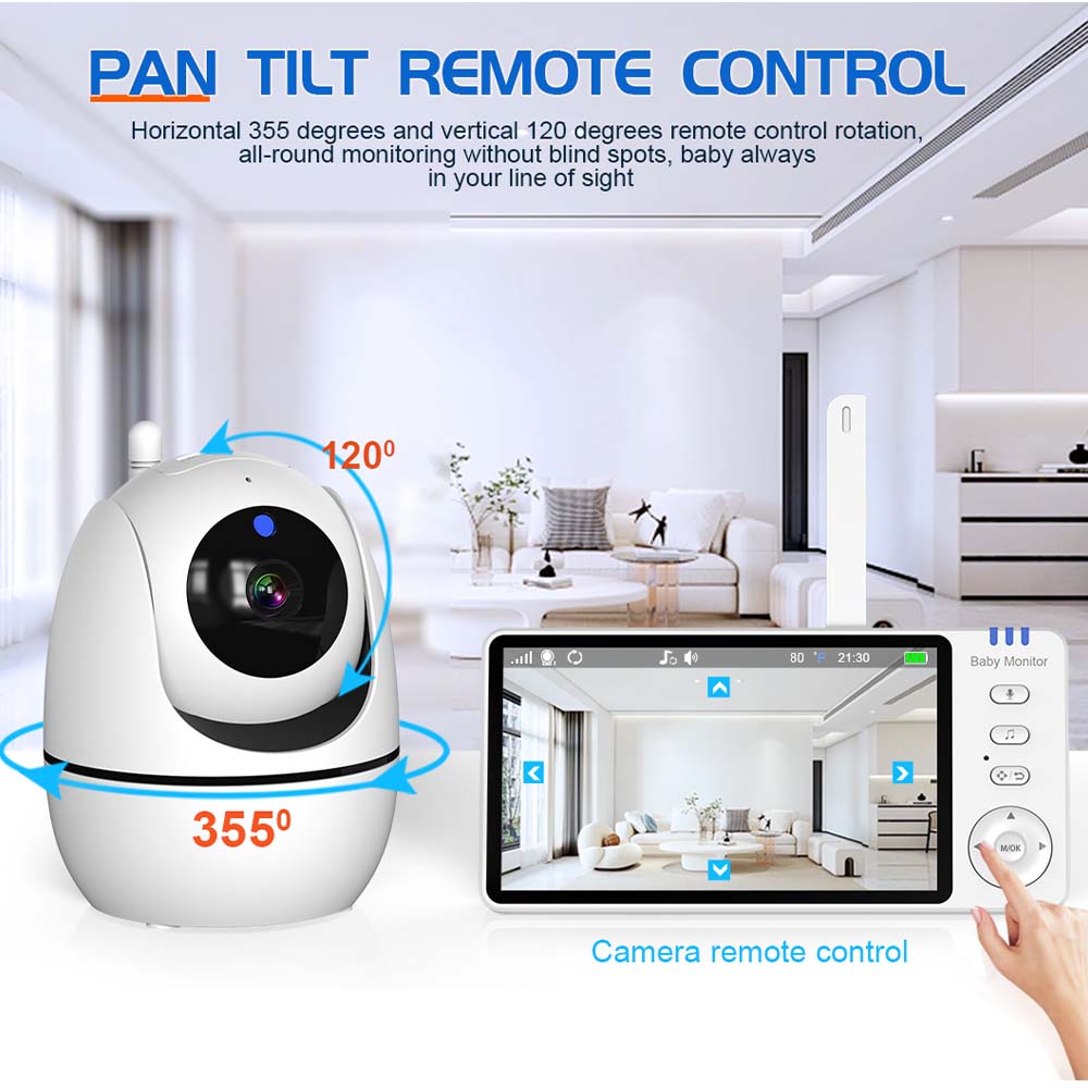 Video Baby Monitor da 5 pollic - Audio Music Kids recensione e prezzo
