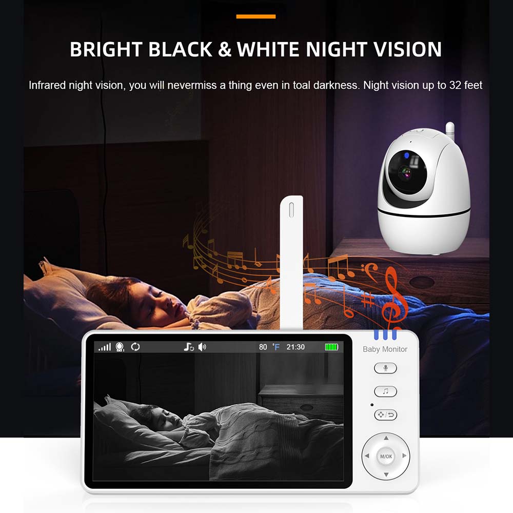 Video Baby Monitor da 5 pollic - Audio Music Kids recensione e prezzo