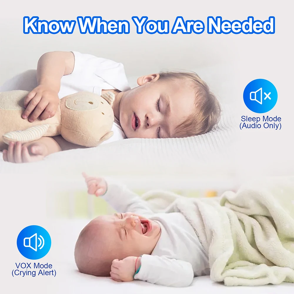 7.0 ''Video Baby Monitor 720P  - Audio Music Kids recensione e prezzo
