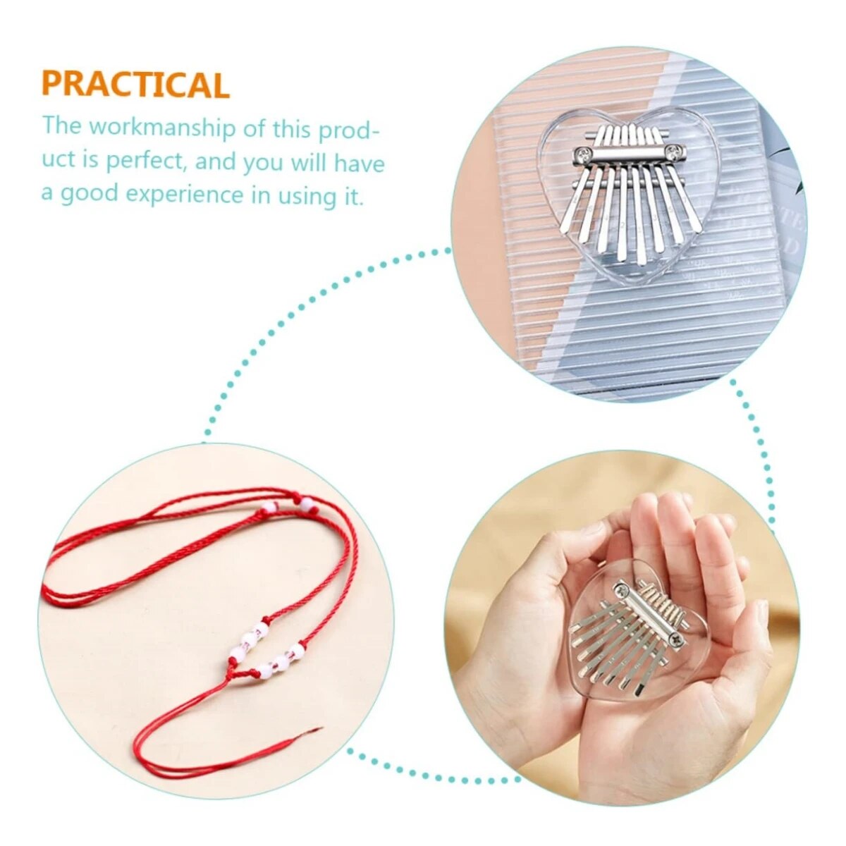 Miwayer 8 tasti Mini Kalimba A - Kalimba Thumb Piano recensione e prezzo