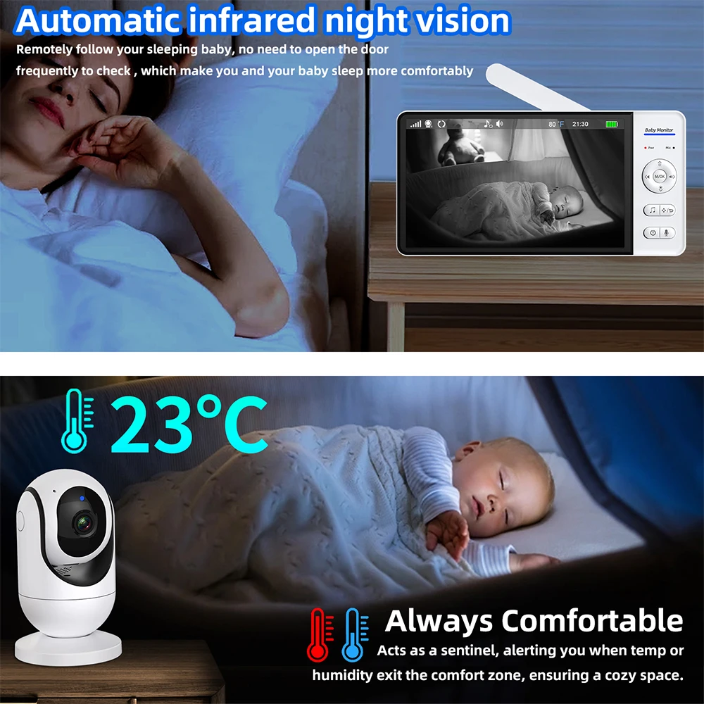 No WiFi Baby Monitor da 7 poll - Audio Music Kids recensione e prezzo
