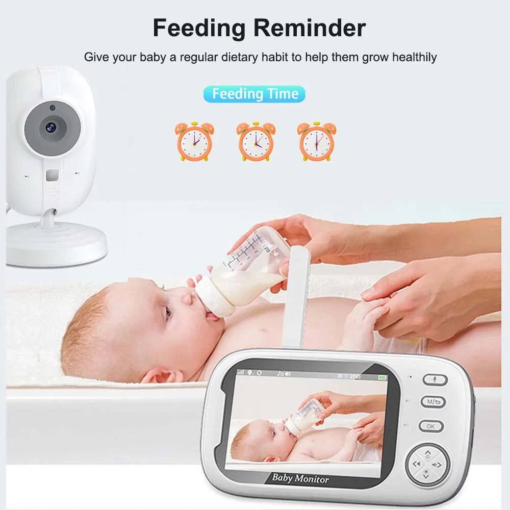 3.5 ''Video Baby Monitor 2.4G  - Audio Music Kids recensione e prezzo