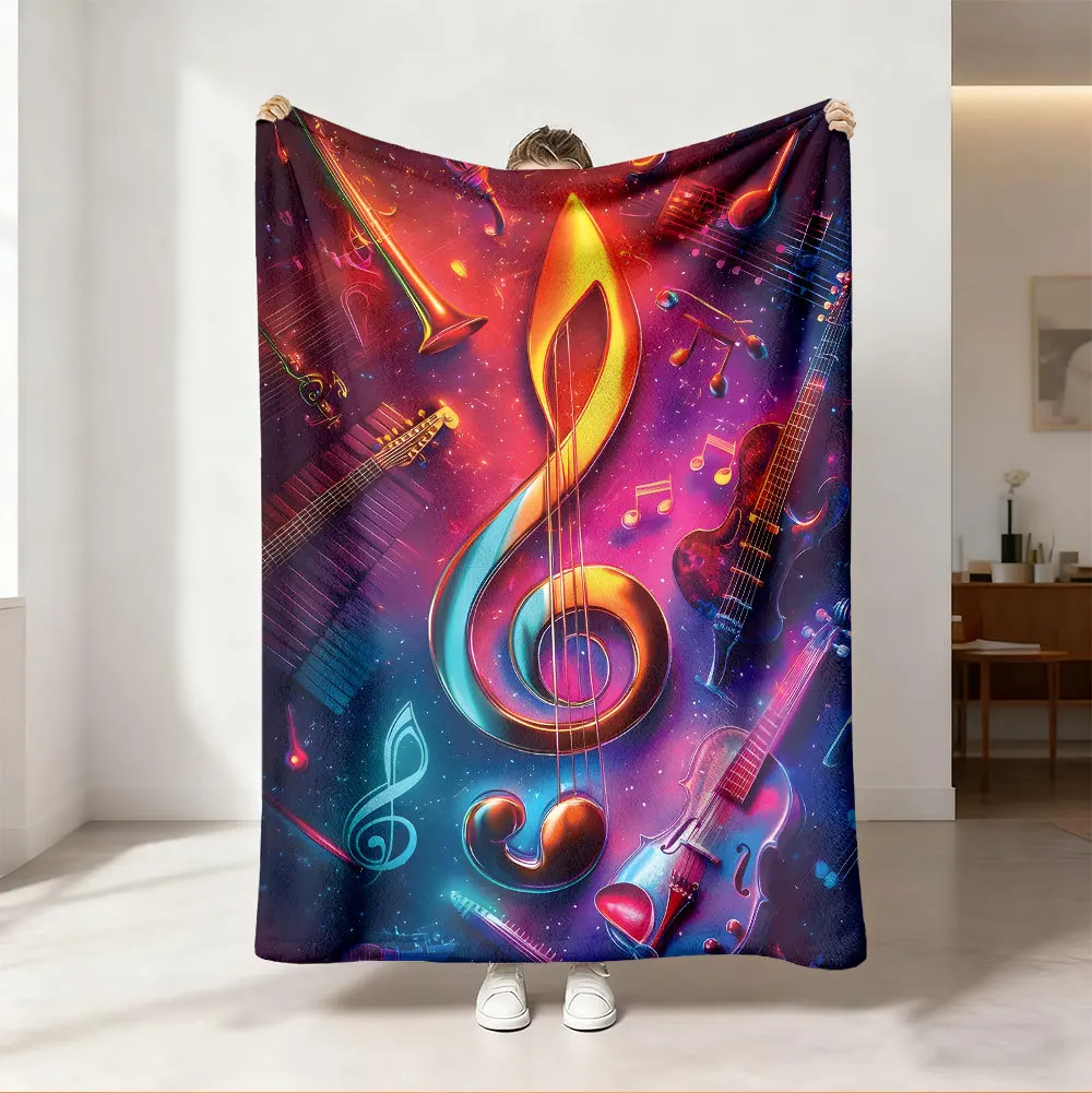 Coperta Decorativa con Note Mu - Audio To Music Sheet recensione e prezzo