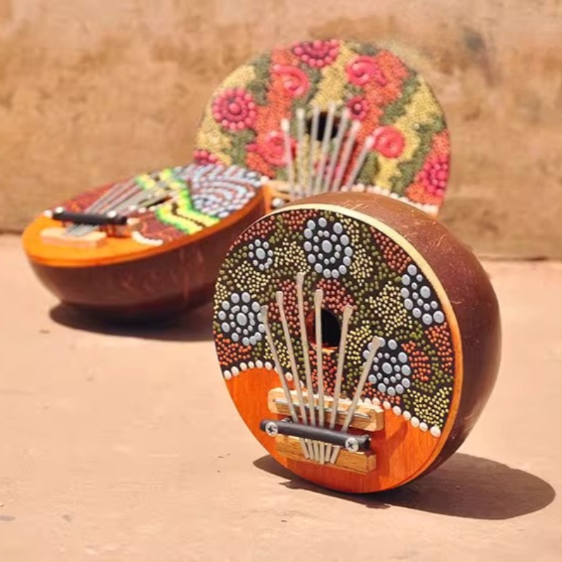 Guscio di cocco Kalimba 7 Toni - Kalimba Thumb Piano recensione e prezzo